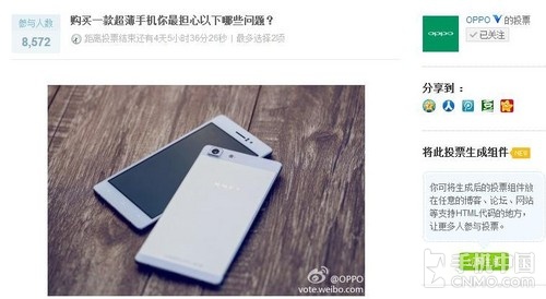 超薄手機你最擔心啥？ 續航竟不是第一第1張圖