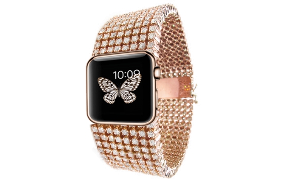 最任性的Apple Watch:18萬鑲鉆版,敢不敢定一個?(圖1) 最任性的Apple Watch:18萬鑲鉆版,敢不敢定一個?(圖1)