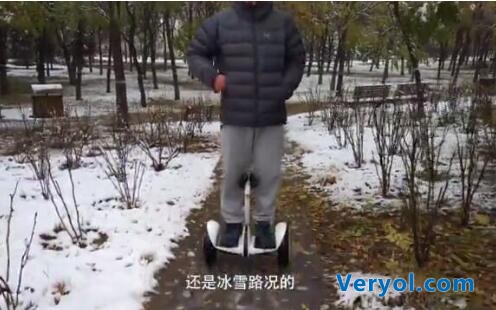 小米平衡車雪地撒野,力證不是花瓶(圖3) 2