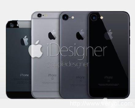 所以,你是黑粉嗎?——外媒稱iPhone 7將增加深空黑配色(圖1) 11111