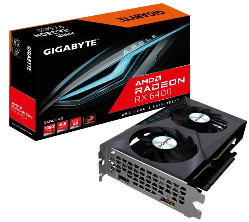技嘉發布AMD Radeon RX 6400顯卡(圖1)