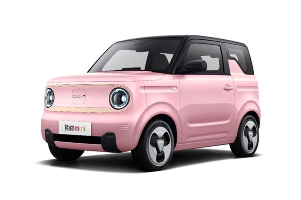 吉利下場競爭五菱 全新熊貓mini微型電動車發布：大圓眼賊呆萌