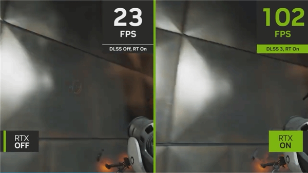 《傳送門》RTX版 DLSS 3畫質(zhì)不減 耕升 RTX 40系流暢4K(圖4)