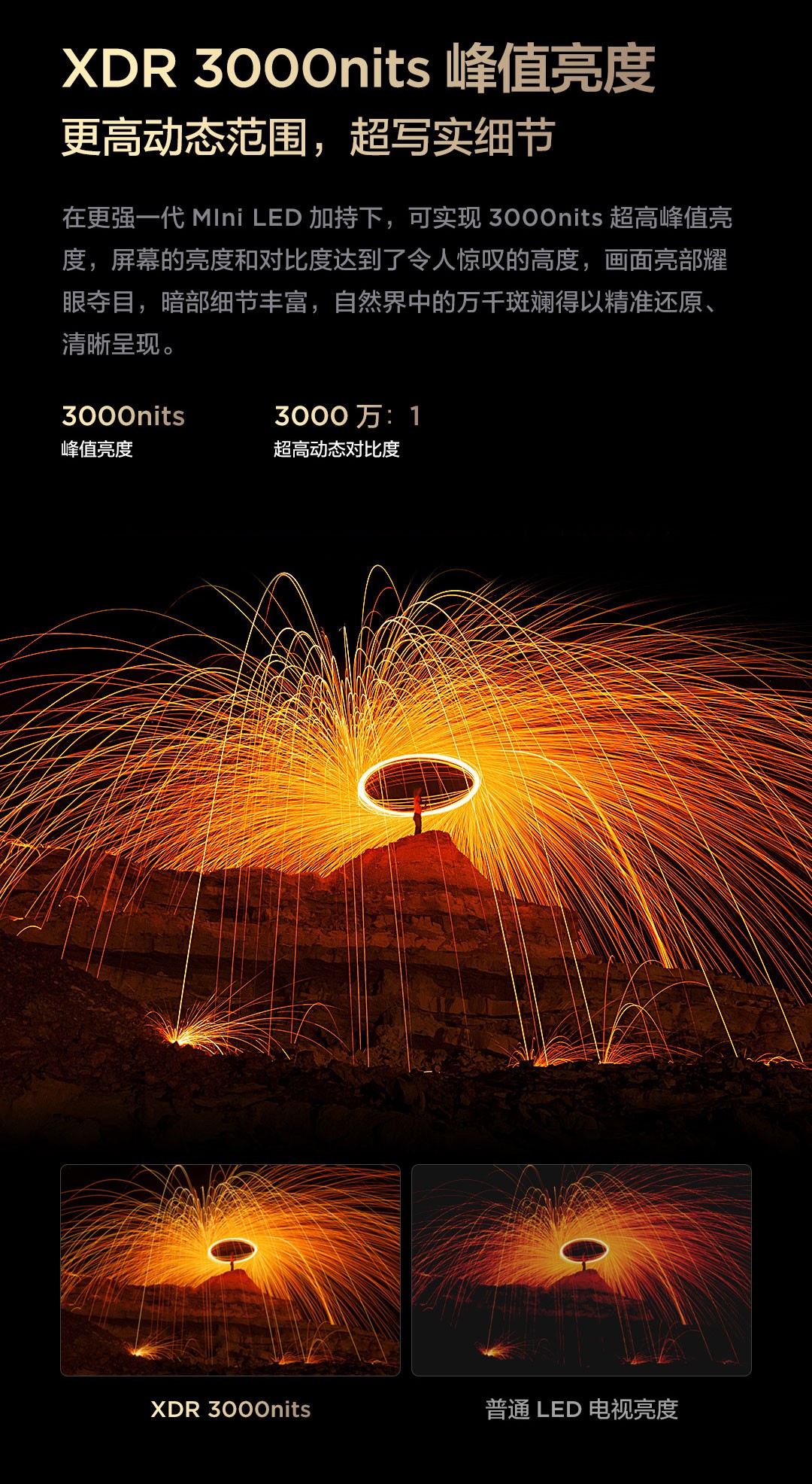 再出爆款！3000nits峰值亮度Q10H旗艦Mini LED電視發售(圖2)