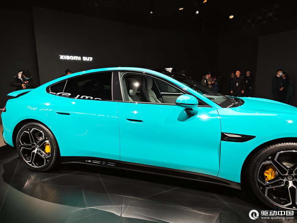 年輕人的第一輛轎跑 小米汽車技術發布會近距離觀摩小米SU7(圖11)