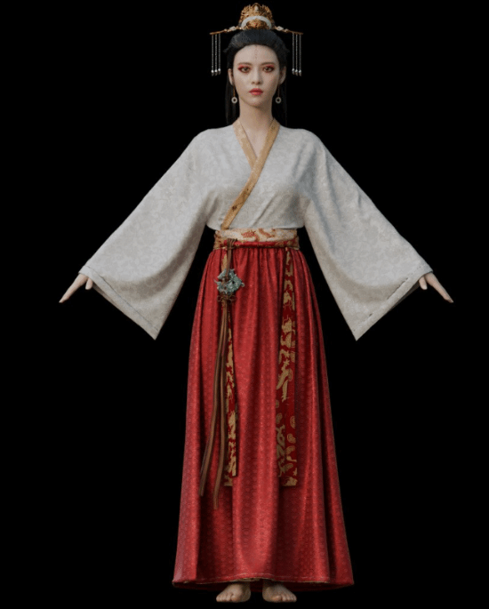 玩家自制《黑神話：悟空》亢金星君建模：宮妝御姐 氣質拉滿