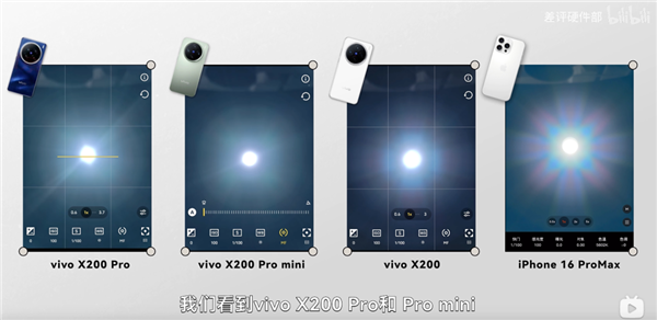 X200 X200系列實(shí)測(cè)：手機(jī)炫光 不可能完全消除！