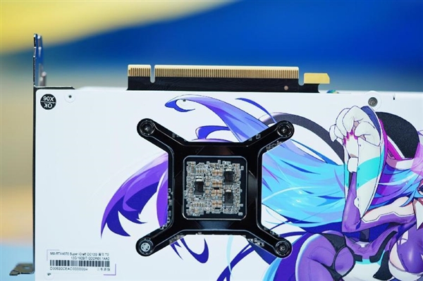 璦珈圖案吸睛！銘瑄GEFORCE RTX 4070 SUPER圖賞