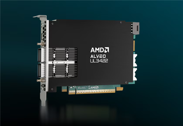 AMD發布Alveo UL3422金融專用加速卡：2.34納秒世界最低時延