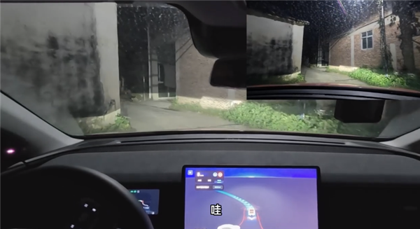 小鵬XNGP智駕過年進村測試：全程無人操控 會車繞行一路暢通