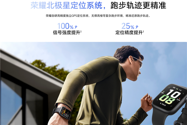999元起！榮耀手表5預售開啟：AMOLED方形表盤 支持北極星定位系統