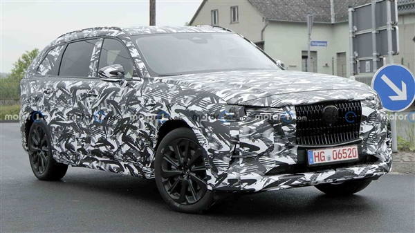 直六+后驅(qū)！馬自達(dá)CX-80預(yù)告圖發(fā)布：三排中大型SUV