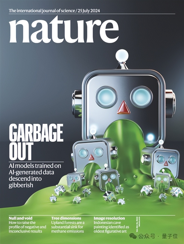 Nature封面：AI訓AI 越訓越傻