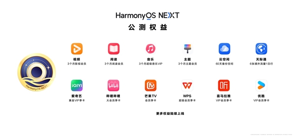 HarmonyOS NEXT首批100萬名公測用戶福利來了！快來“我的華為”App解鎖驚喜