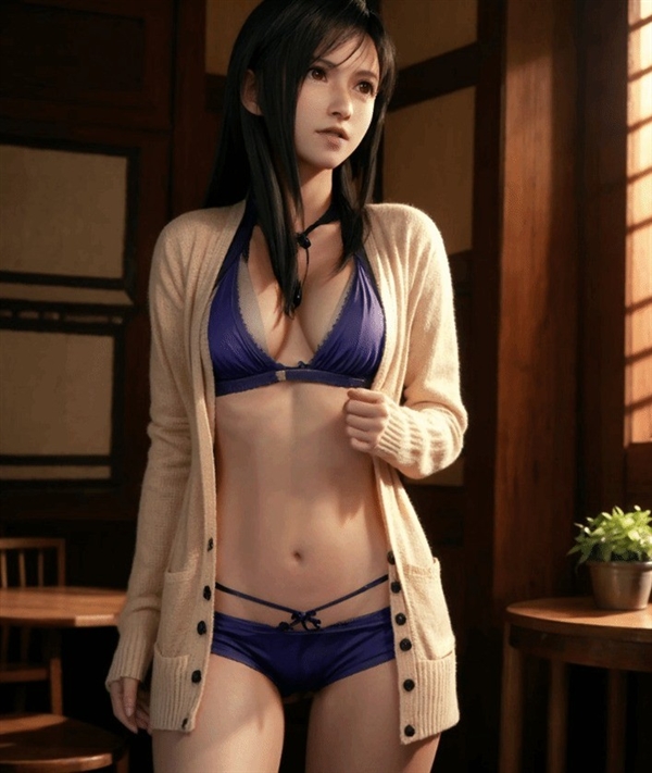 《最終幻想7》多角色3D美圖賞：性感魅惑 讓人心動