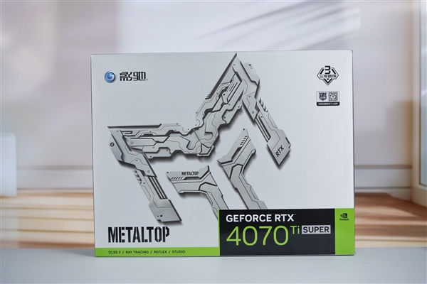 硬核全金屬！影馳RTX 4070 Ti SUPER金屬大師Plus OC圖賞