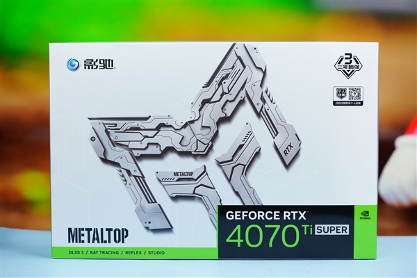 鋁合金打造！影馳RTX 4070 Ti SUPER金屬大師顯卡圖賞