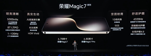 xxx元起！榮耀Magic7/Magic7 Pro發(fā)布：最強(qiáng)AI手機(jī) 一句話(huà)全自動(dòng)操作