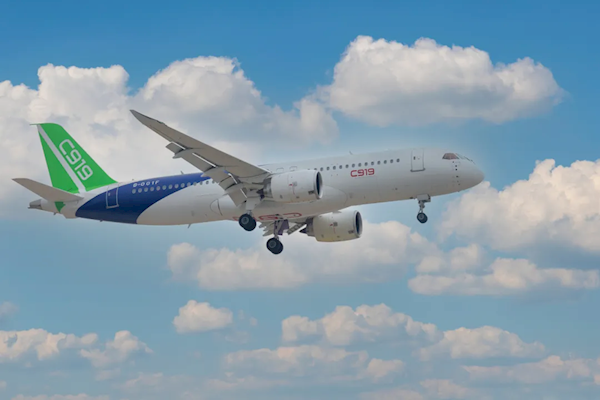 國產大飛機C919第二總裝廠落地浦東臨港片區：滿負荷產能破150架