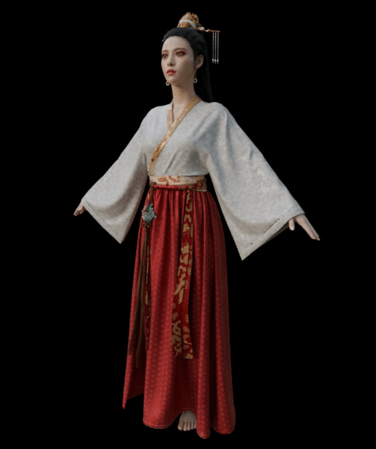 玩家自制《黑神話：悟空》亢金星君建模：宮妝御姐 氣質拉滿
