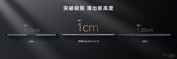 萬元內最值得買的筆記本！榮耀MagicBook Art 14正式首銷：比蘋果更輕薄