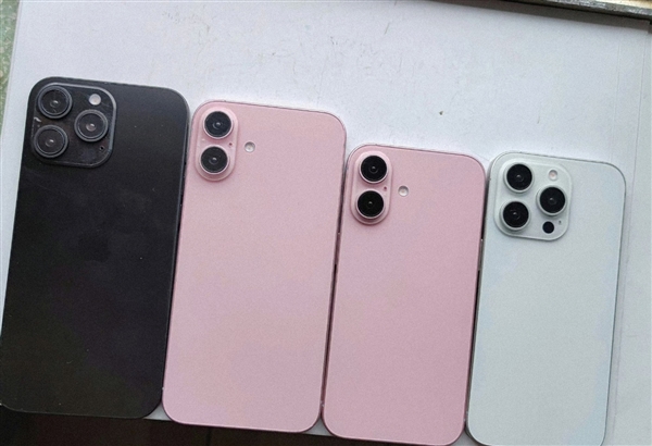 iPhone 16系列四款機模曝光：標準版相機更大了