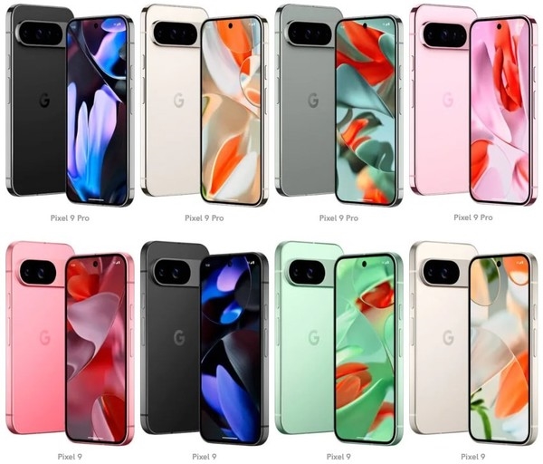 谷歌Pixel 9系列新渲染圖曝光：相機更大、邊框更方