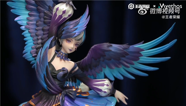 1699元 《王者榮耀》天鵝之夢小喬典藏手辦來了：網襪蘿莉超逼真