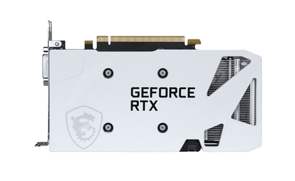 微星推出RTX 3050 Ventus 2X XS White顯卡：全白配色