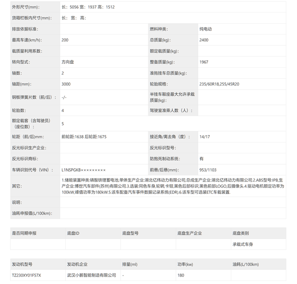 車長(zhǎng)超5米！小鵬全新車型P7+完成申報(bào)：造型亮眼對(duì)標(biāo)智界S7