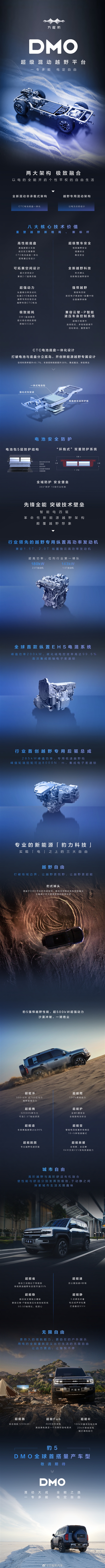 王傳福拿出了絕招！一圖看懂比亞迪DMO混動：方程豹豹5全球首發量產搭載