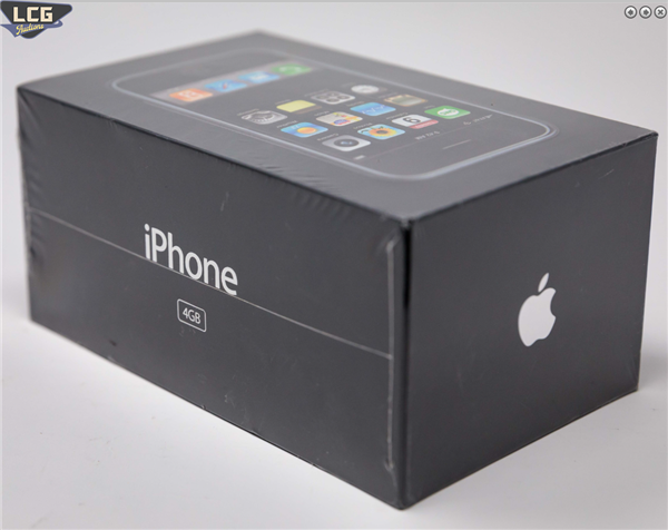 喬布斯親手打造！罕見4GB未拆封初代iPhone再次拍賣