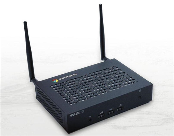 華碩推出Chromebox CF40無風扇電腦：鋁制機箱、賽揚N4500處理器