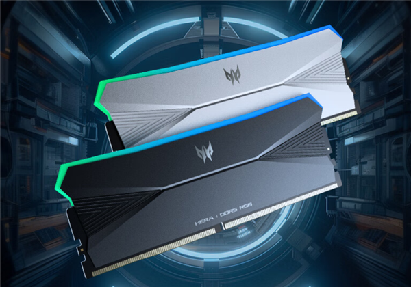 869元起 宏碁推出掠奪者Hera影鋒系列DDR5-6400內存：時序低至CL32