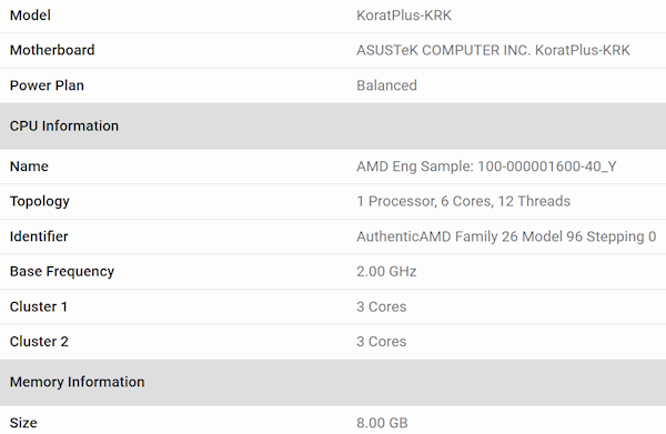 3個Zen5＋3個Zen5c怪異組合！AMD下代主流Krackan APU首次現(xiàn)身