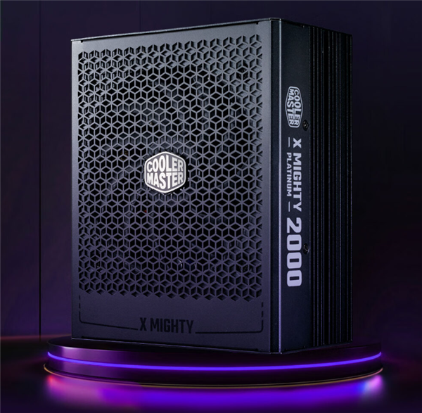 3599元！酷冷至尊發布X Mighty 2000W白金電源：能帶兩塊RTX 4090