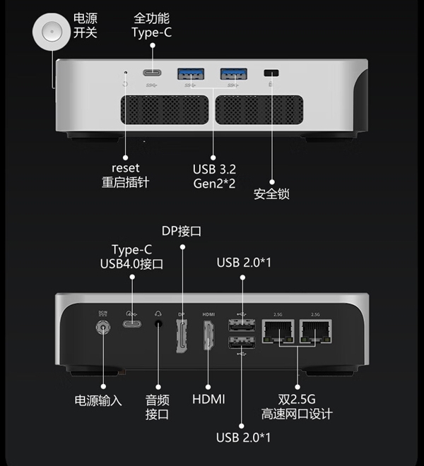 機械革命迷你主機imini Pro僅2400元：獨顯級顯卡 玩多種游戲大作