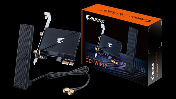技嘉發布GC-WIFI7擴展卡：支持Wi-Fi 7、藍牙5.3
