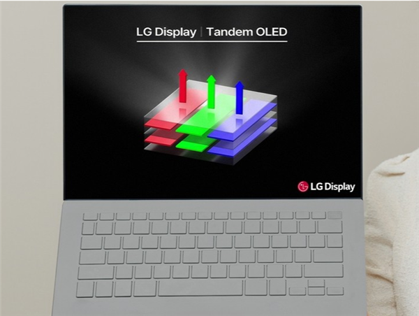 LG Display率先量產串聯OLED筆記本顯示屏：厚度減40%、壽命翻倍