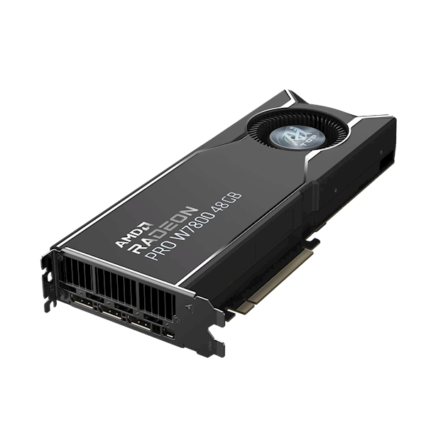 AMD顯卡史上最大顯存：Radeon PRO W7800 48GB低調發布