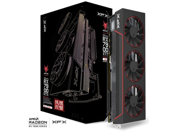 未來(lái)兩年最好A卡！訊景RX 7900 XTX鳳凰涅槃揭開(kāi)面紗：7899元四插槽巨物