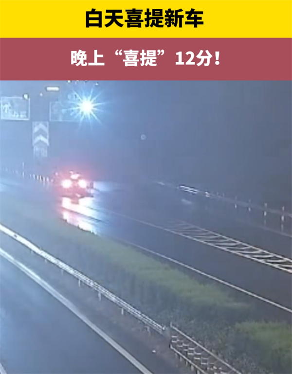 男子白天喜提新車 晚上就在高速上倒車 駕照沒了
