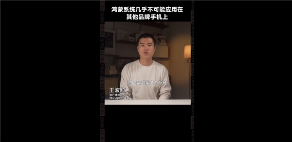 開發者：純血鴻蒙幾乎不可能用在其他品牌手機上 華為封閉類比蘋果iOS