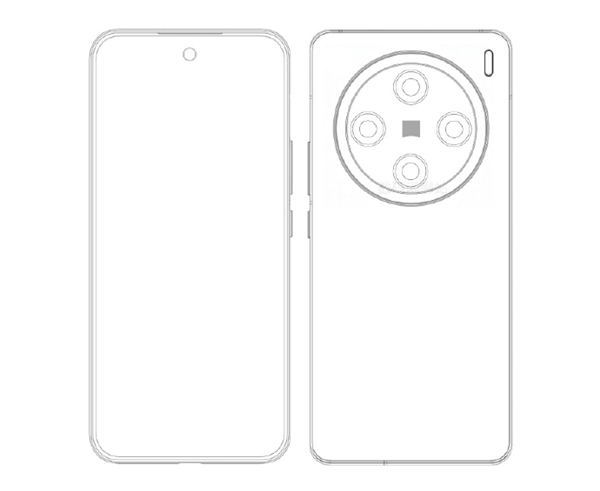 全球首款天璣9400小直屏！vivo X200外觀設計圖首秀