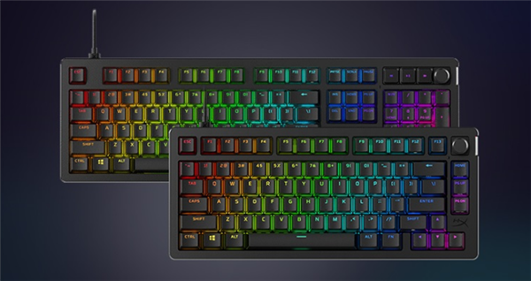 1299元起 HyperX推出Alloy Rise系列機械鍵盤：內置環境光傳感器
