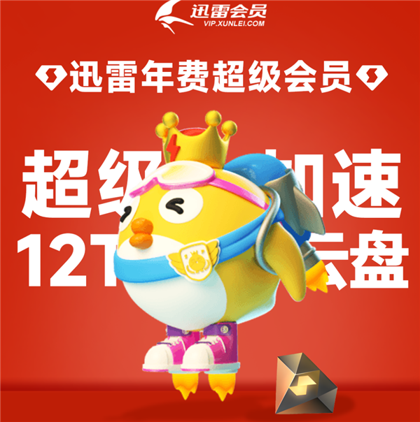 迅雷超級會員15月卡+網易嚴選季卡 到手169元
